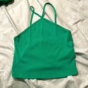 ARITZIA CROP HALTER TANK XSMALL